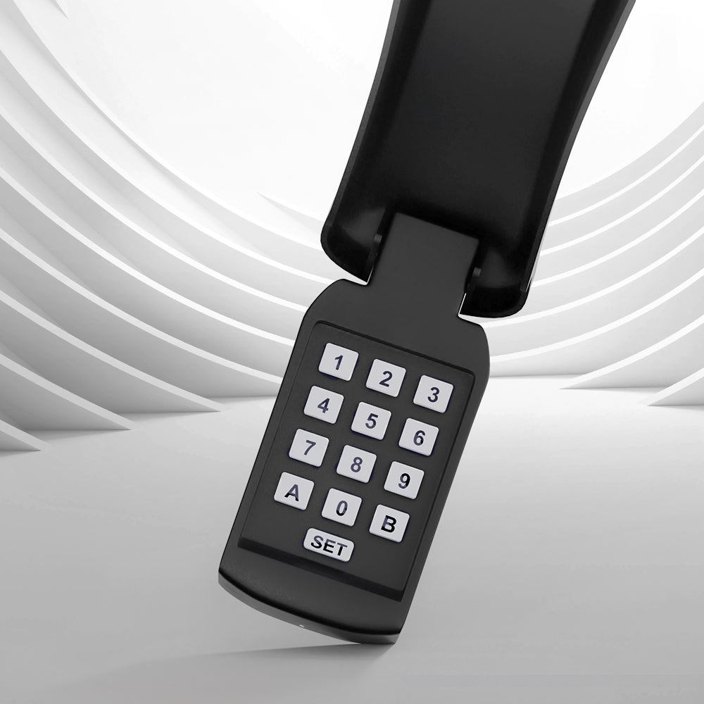 Lockmaster Universal Wireless Wired Keypad Security Control Black