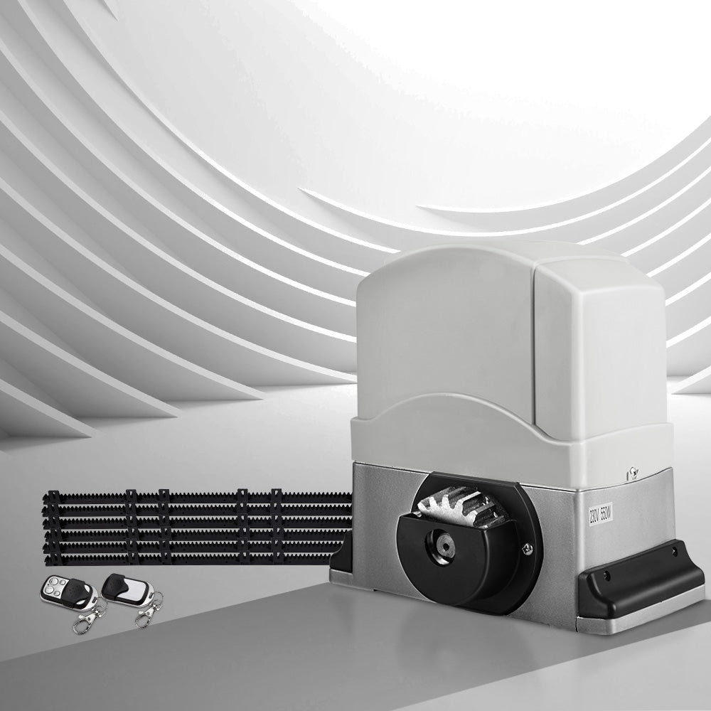 LockMaster 1200KG Electric Sliding Gate Opener 6M Rails