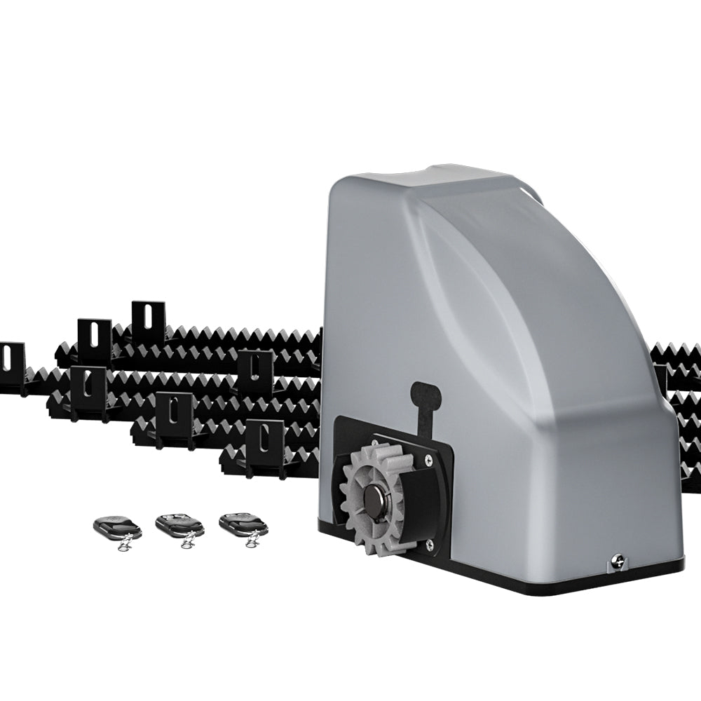 LockMaster 6m 800kg Automatic Sliding Gate Opener Kit Keypad