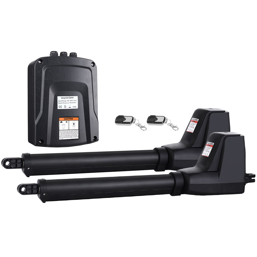LockMaster Double Swing Gate Opener Kit 800KG Remote Control
