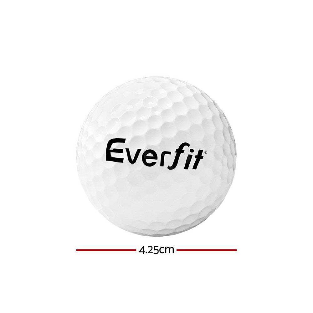 Everfit 24-Pack Reusable Distance Golf Balls Dual-Layer Synthetic