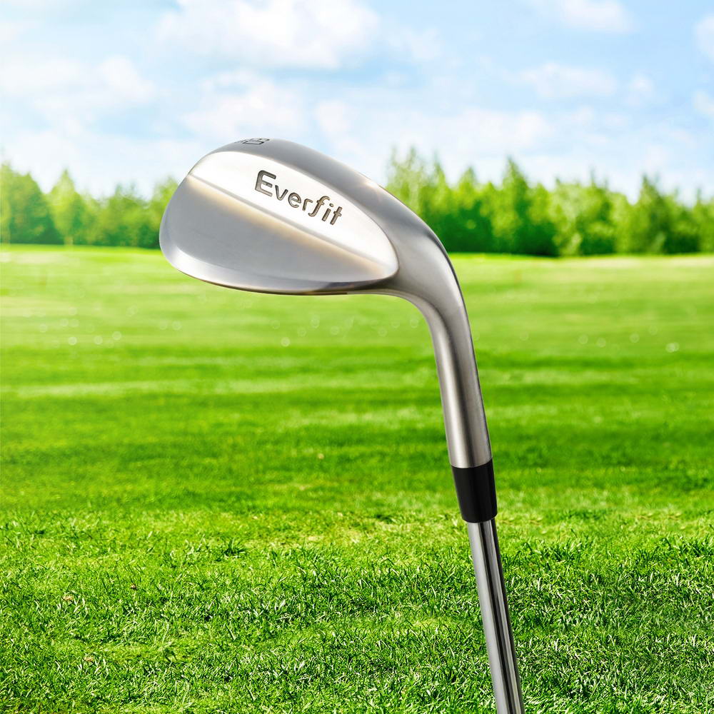 Everfit 60 Degree Right-Handed Golf Wedge Steel Silver