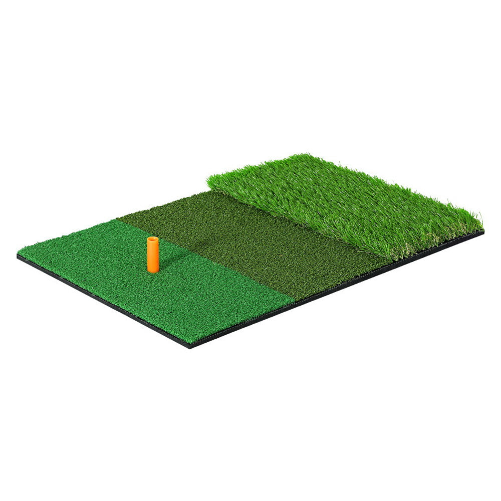 Everfit 40x60cm Golf Hitting Mat 3-in-1 Portable Training Aid