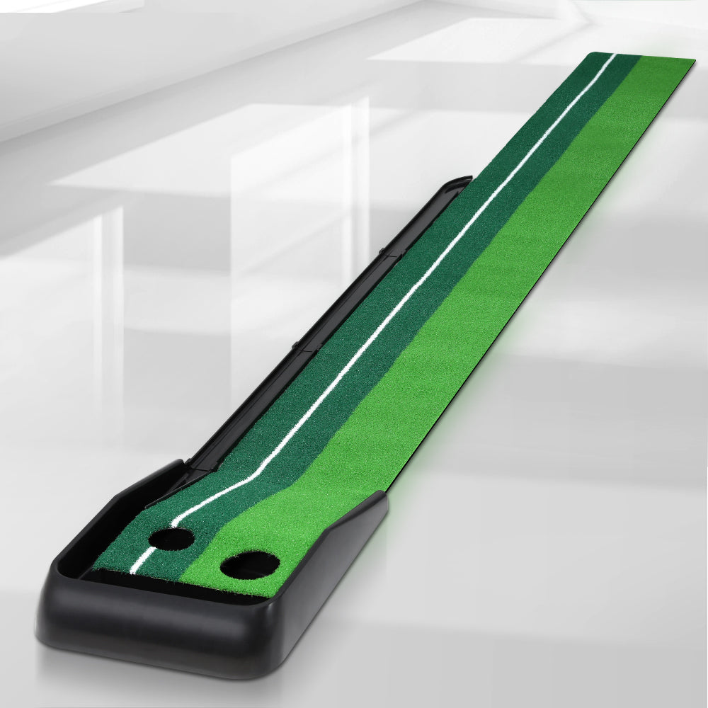 Everfit 3m Golf Putting Mat Auto Return Indoor Outdoor Training