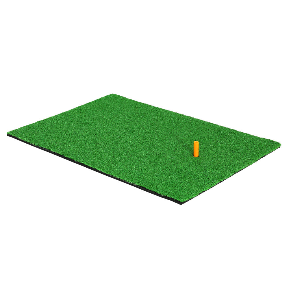 Everfit 80x60cm Golf Practice Mat Portable Driving Range Training Aid Green