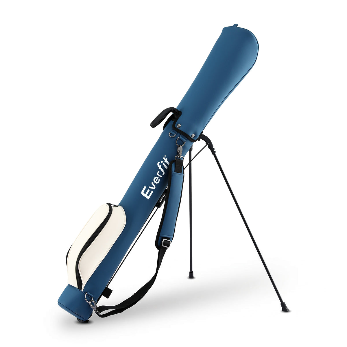 Everfit Golf Stand Bag Lightweight 5-6 Club Blue