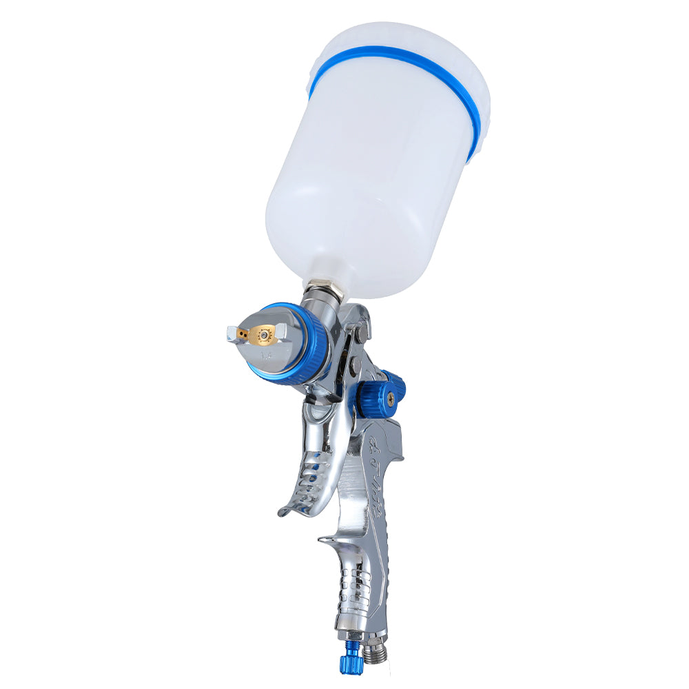 Giantz HVLP Spray Gun Paint Sprayer Gravity Feed 1.4mm 1.7mm 2.0mm Nozzles