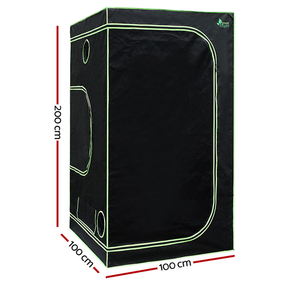 Green Fingers 1.0M Hydroponics Grow Tent Indoor Plant System