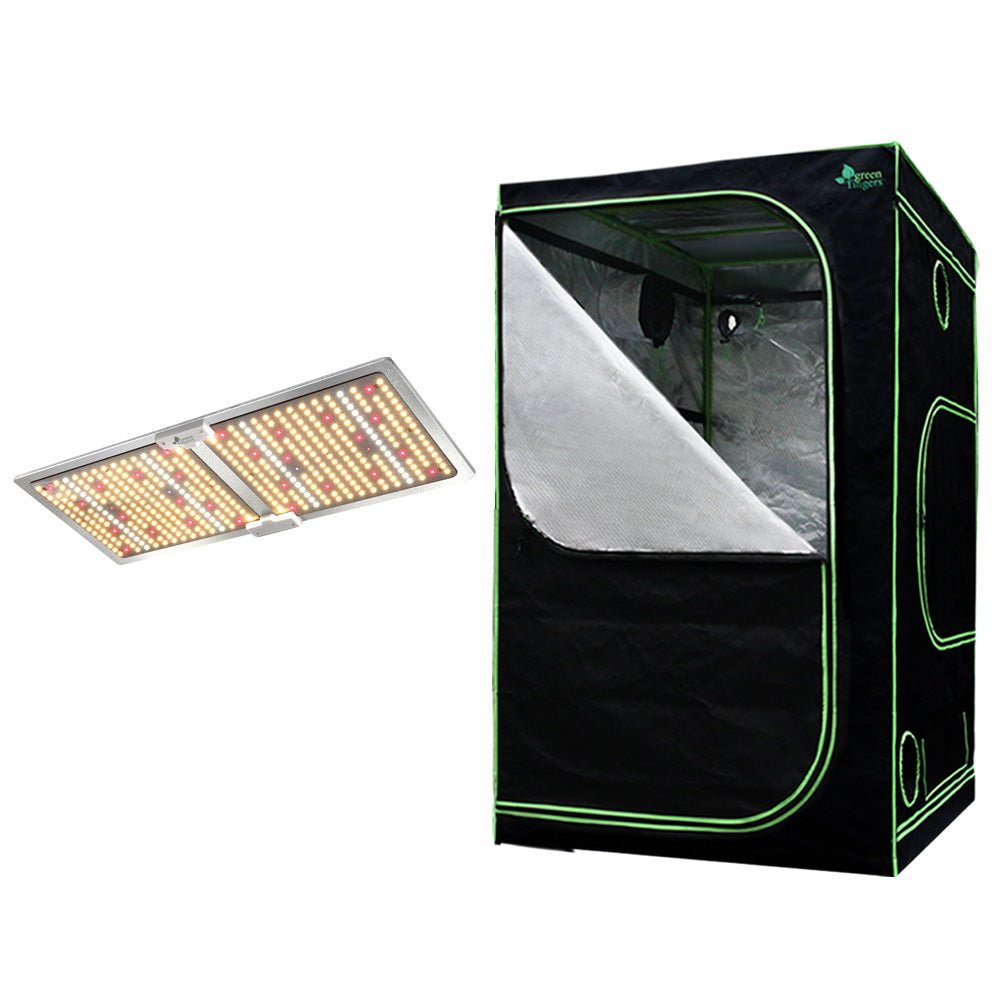 Green Fingers 1x1x2M Grow Tent Kit 2200W LED Full Spectrum