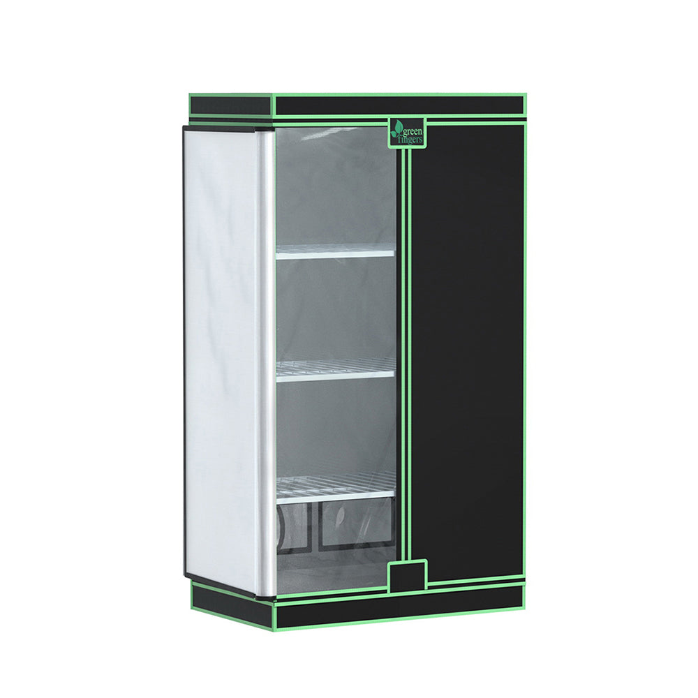 GreenFingers 4-Tier Hydroponic Grow Tent 100x60x180cm Black