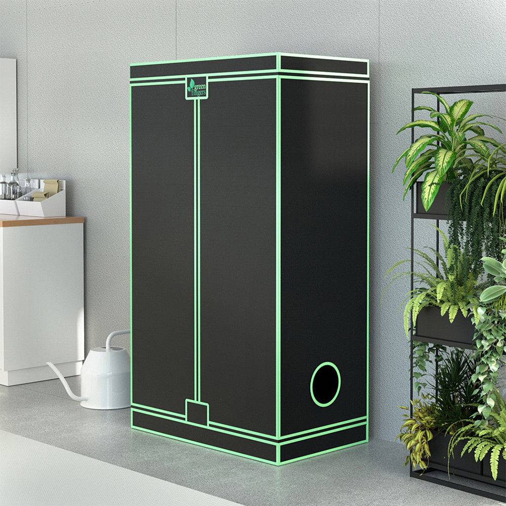 GreenFingers 4-Tier Hydroponic Grow Tent 100x60x180cm Black