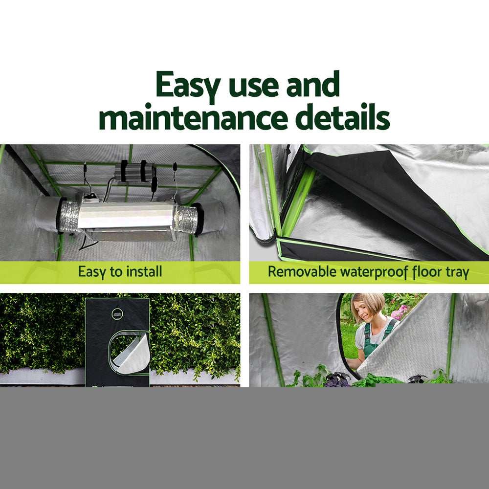 Green Fingers 1.2M Grow Tent Kit 4500W LED Full Spectrum