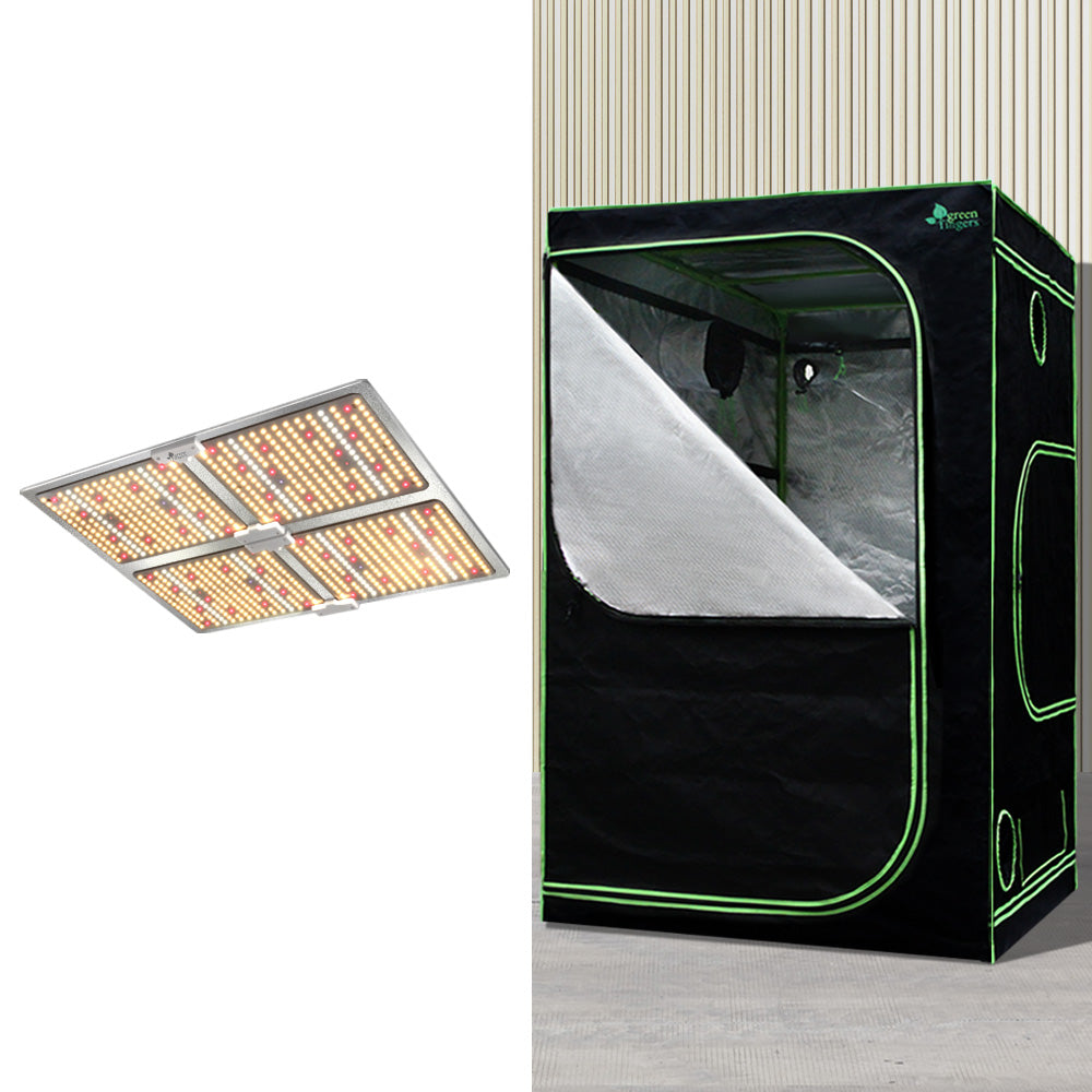 Green Fingers 1.2M Grow Tent Kit 4500W LED Full Spectrum