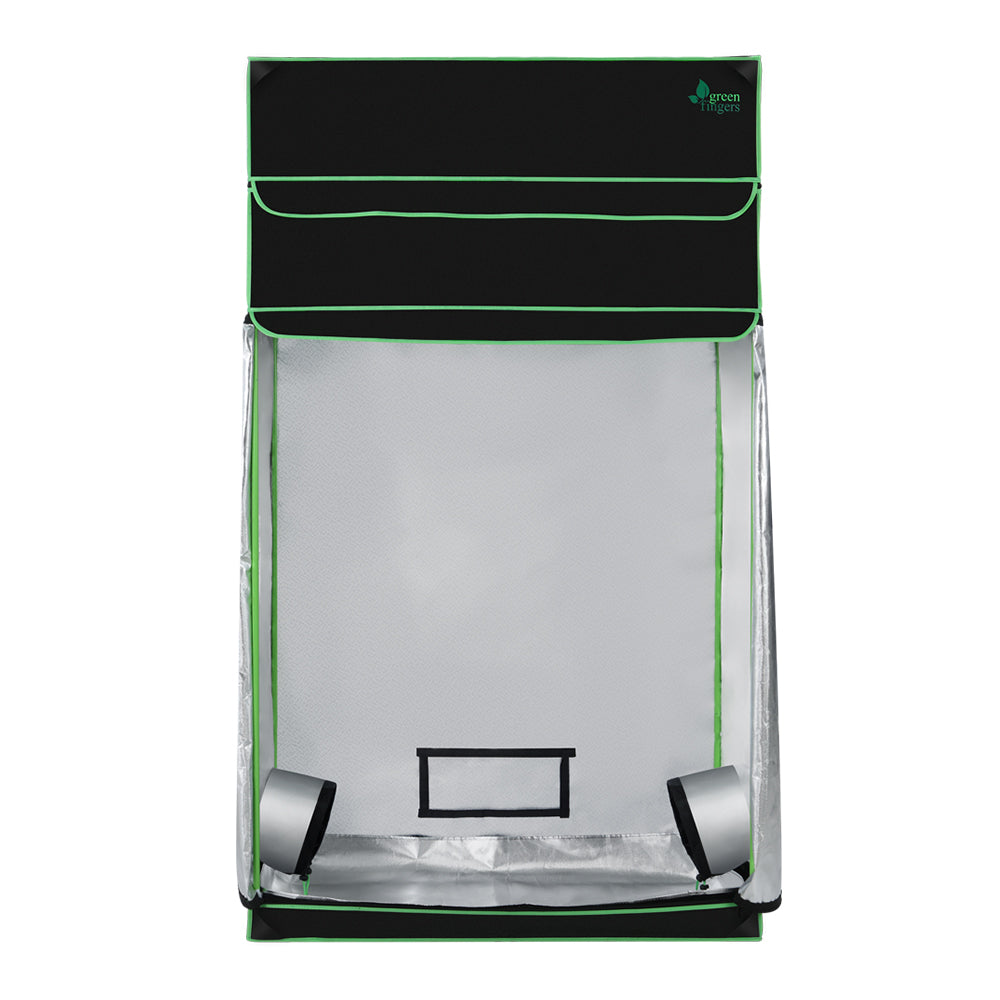 Greenfingers 120x60x210CM Adjustable Hydroponics Grow Tent Industrial Grey