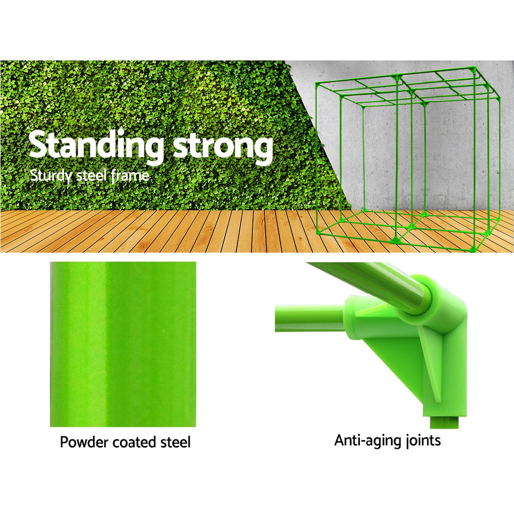 Greenfingers 200x200x200CM Hydroponics Grow Tent Black/Green