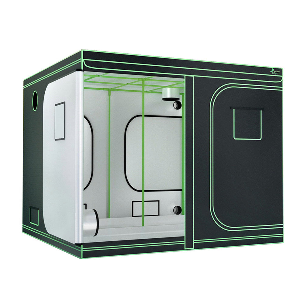 Greenfingers 240x240x200cm Hydroponics Grow Tent Kit Black