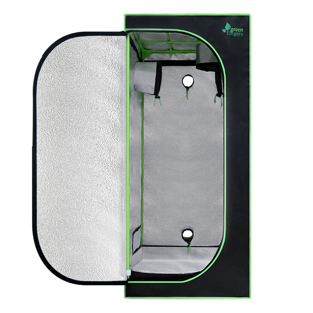 Greenfingers 70x70x160CM Hydroponics Grow Tent 1680D Indoor Plant System