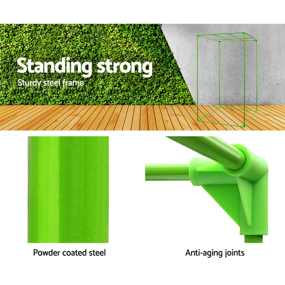 Greenfingers 70x70x160CM Hydroponics Grow Tent 1680D Indoor Plant System