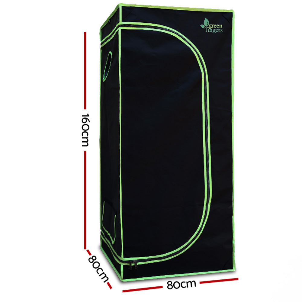 Green Fingers 80x80x160CM Hydroponics Grow Tent Indoor Plant System