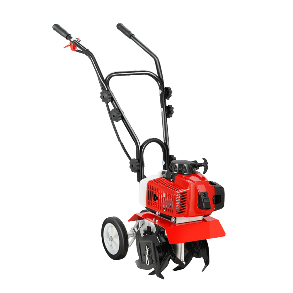Giantz 88CC Garden Tiller Cultivator 4-Blade Rotary Hoe