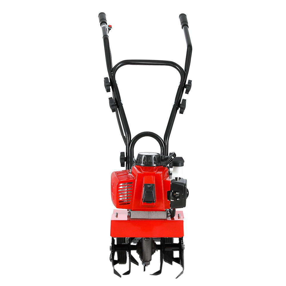 Giantz 88CC Garden Tiller Cultivator 4-Blade Rotary Hoe