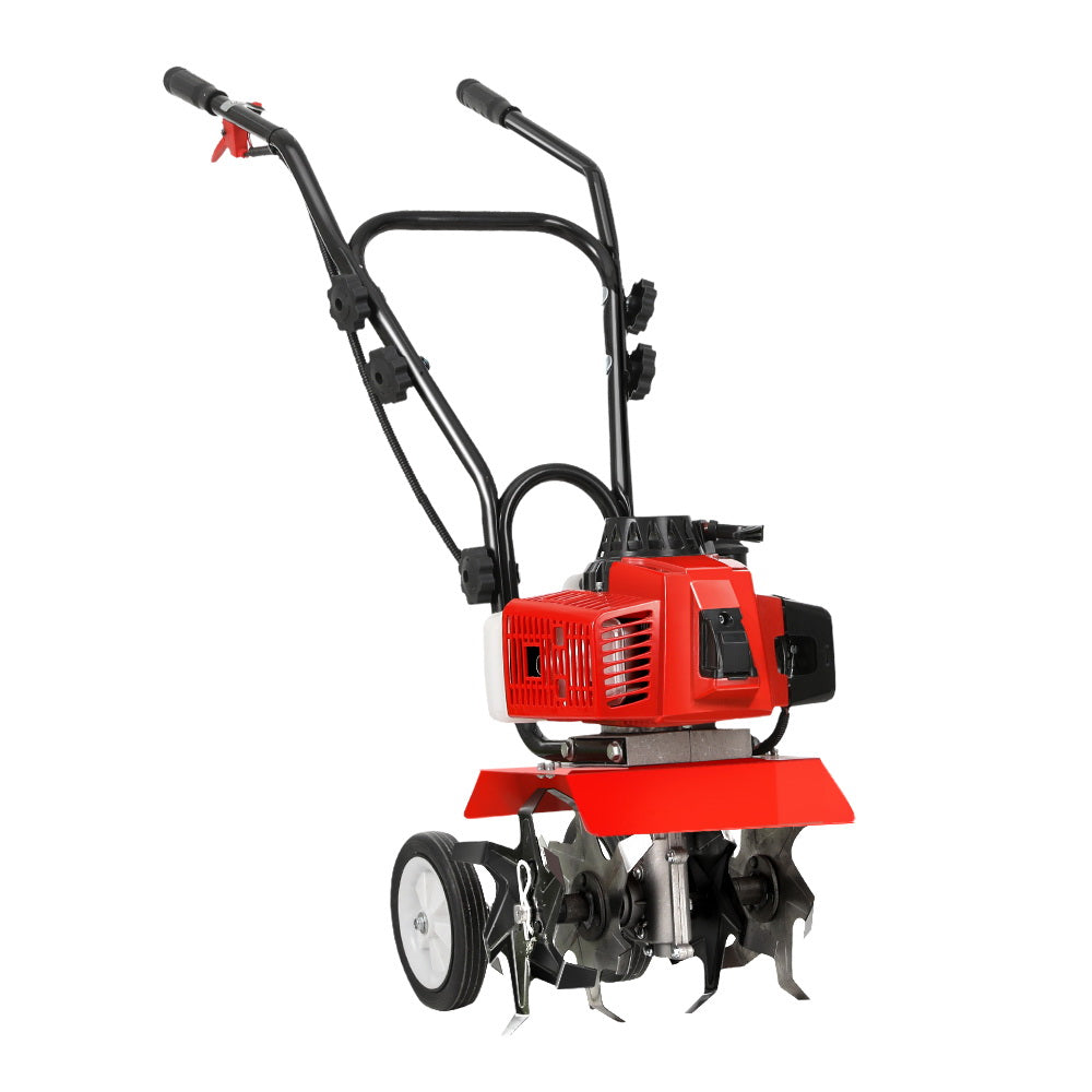 Giantz 63cc Petrol Garden Tiller Cultivator Rotary Hoe