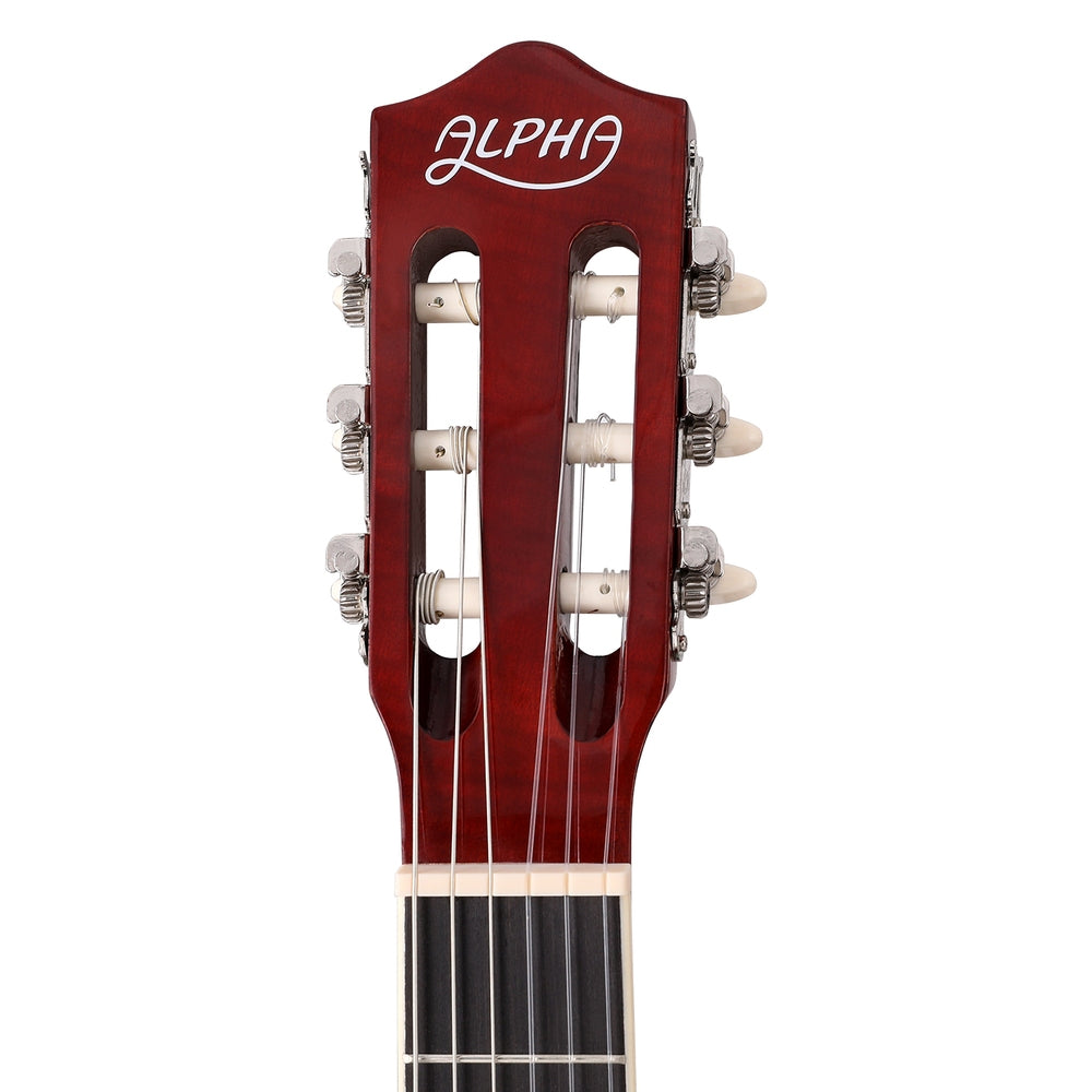 Alpha 39" Classical Guitar Wooden Body Nylon String Sunburst