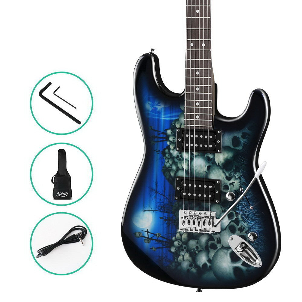 Alpha 41 Inch Electric Guitar with Humbucker Pickups