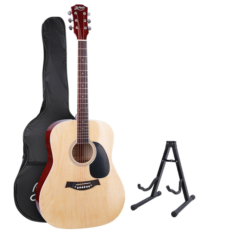 Alpha 41 Inch Dreadnought Steel String Acoustic Guitar