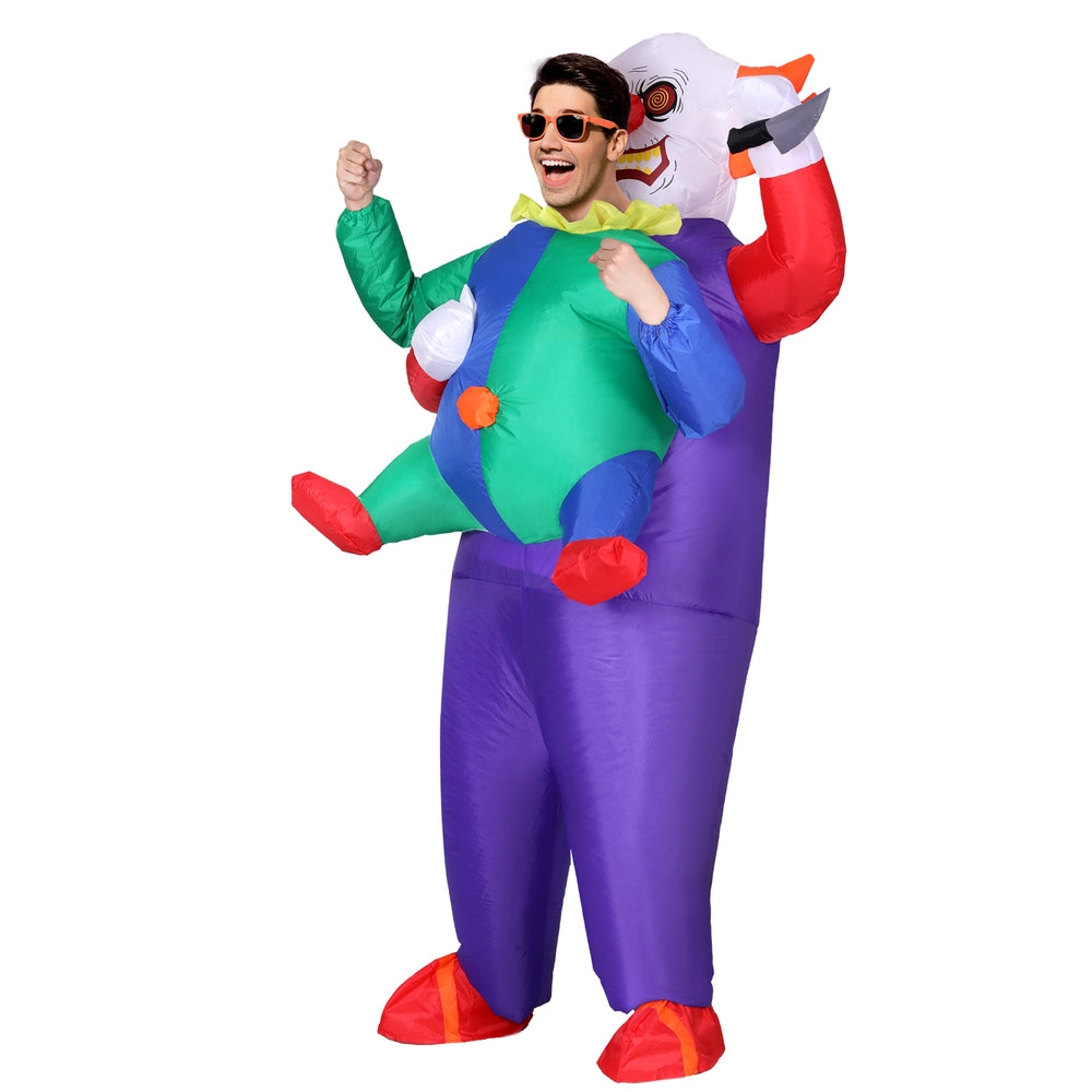 Clown 2m Inflatable Costume Adult Unisex Halloween Cosplay