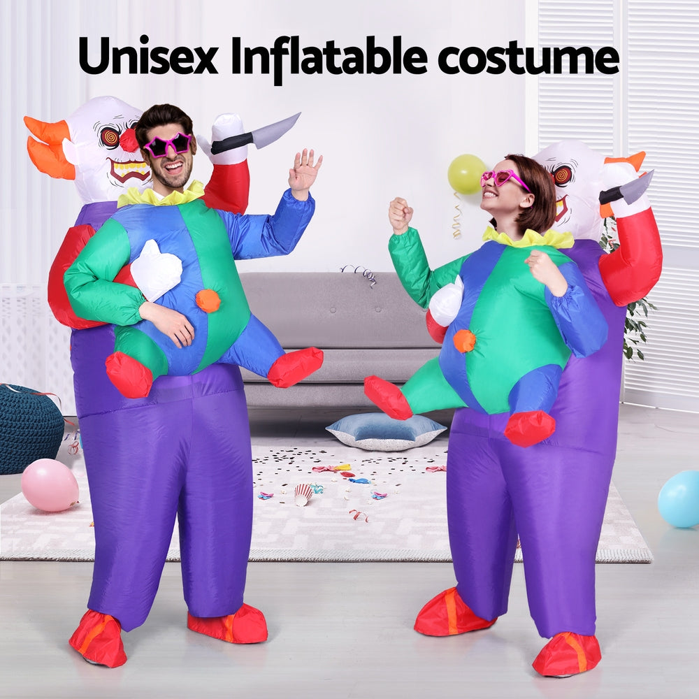 Clown 2m Inflatable Costume Adult Unisex Halloween Cosplay