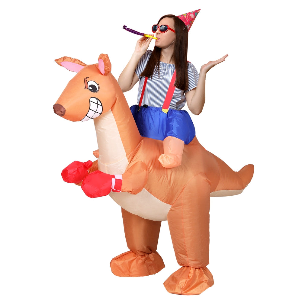 Kangaroo Inflatable Costume Adult Unisex Party Fancy Dress