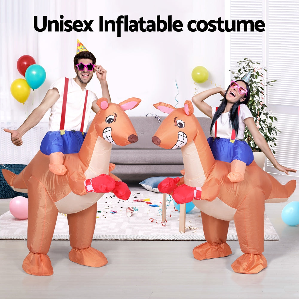 Kangaroo Inflatable Costume Adult Unisex Party Fancy Dress