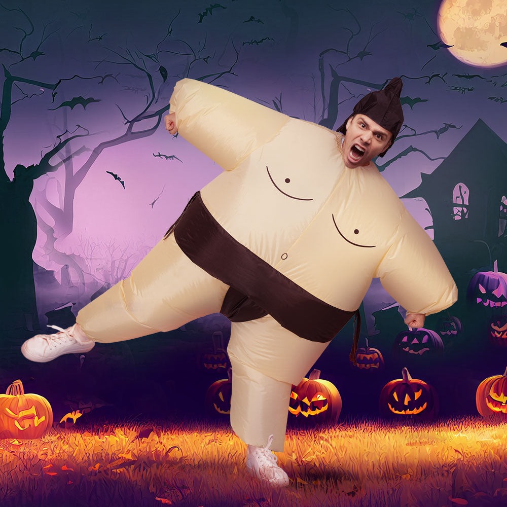 Sumo Inflatable Costume 1.5m Adult Unisex Halloween Cosplay