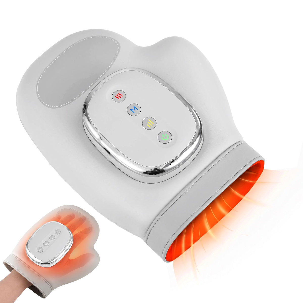 Livemor Wireless Hand Massager with Heat and 5 Compression Levels