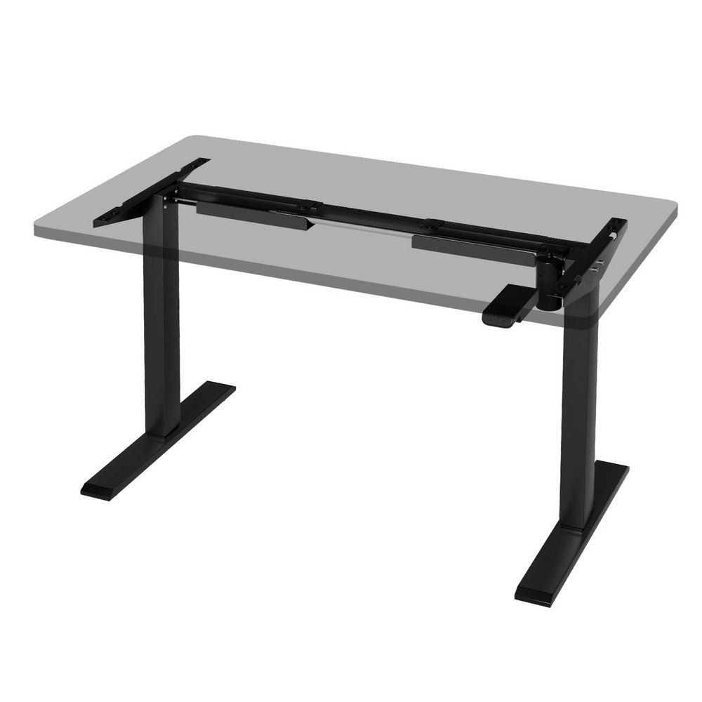 Artiss Electric Desk Frame Height Adjustable 70KG Load Black
