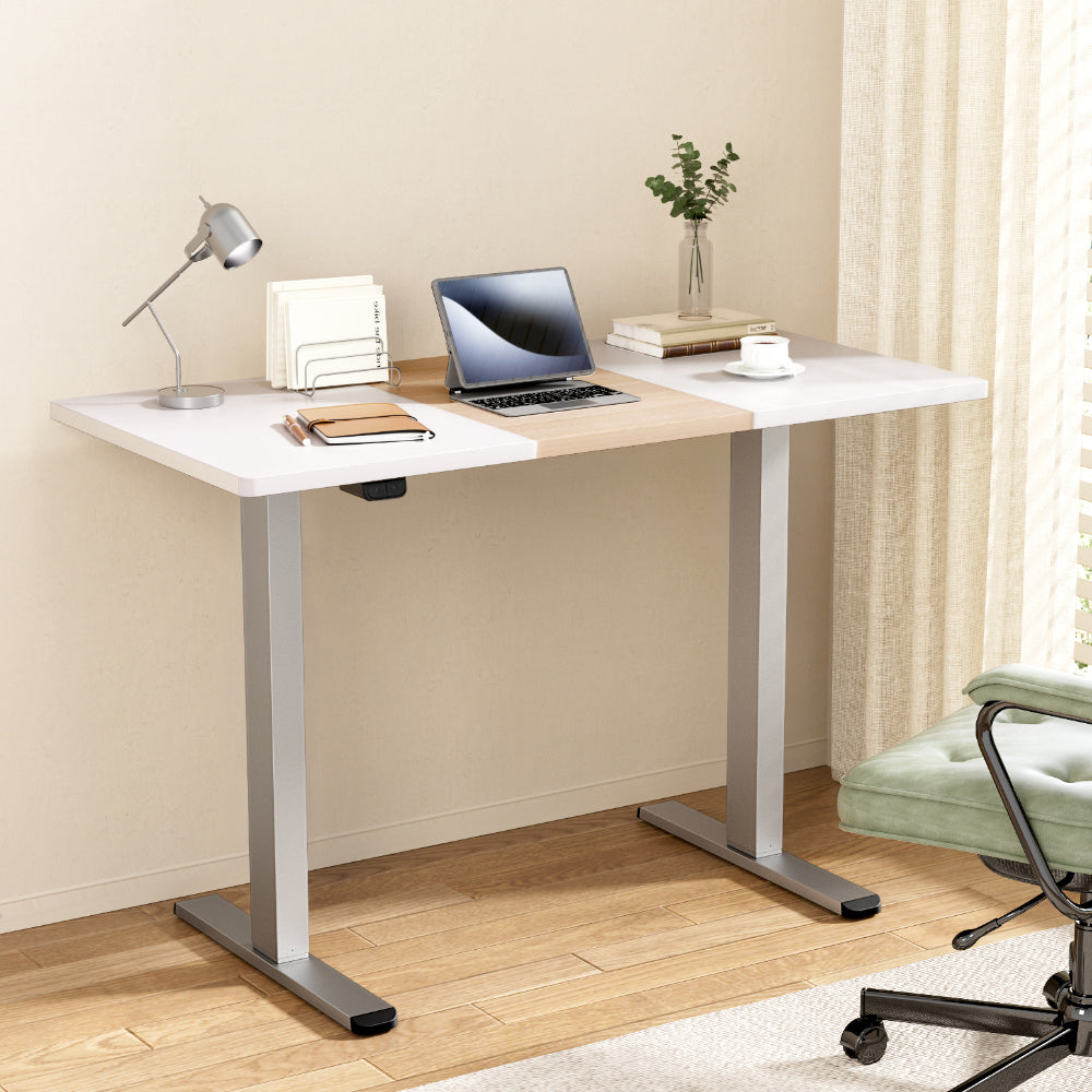 Artiss 120CM Electric Standing Desk Dual-Motor Grey