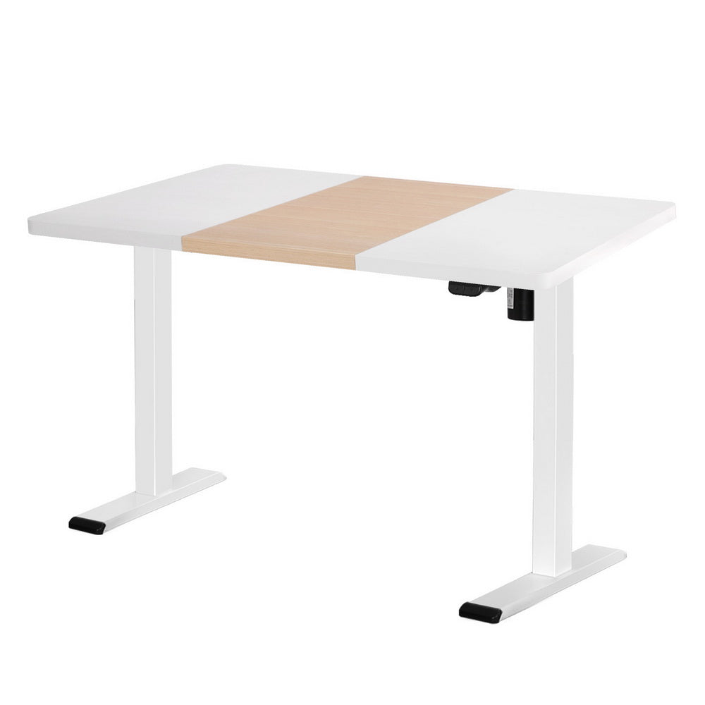 Artiss 120CM Motorised Standing Desk Dual-Motor Adjustable White