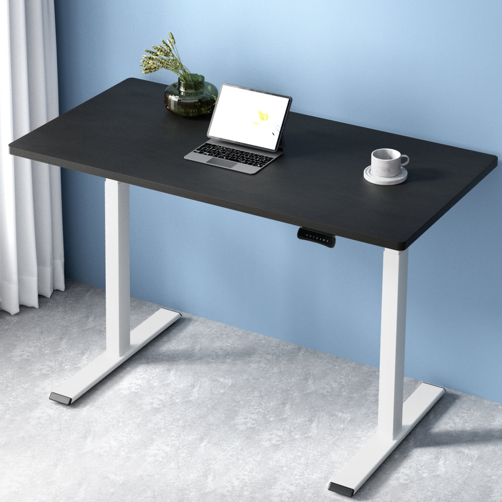 Artiss 120CM Motorised Standing Desk Dual Motor Black