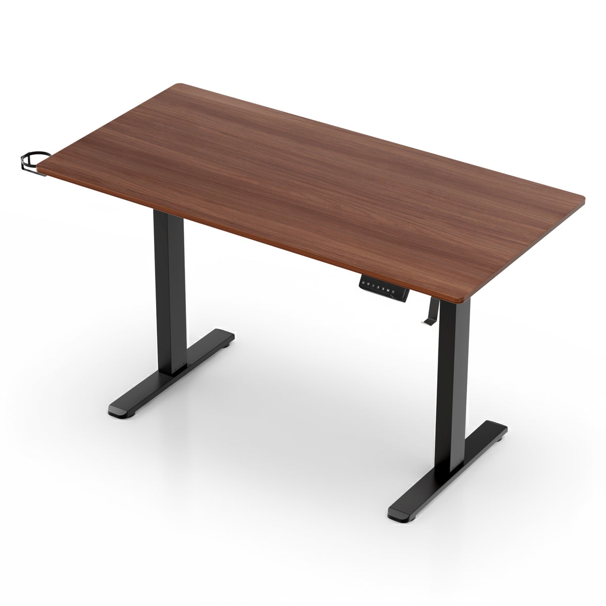 Artiss Standing Desk Motorised Dual Motor Electric 140cm Walnut