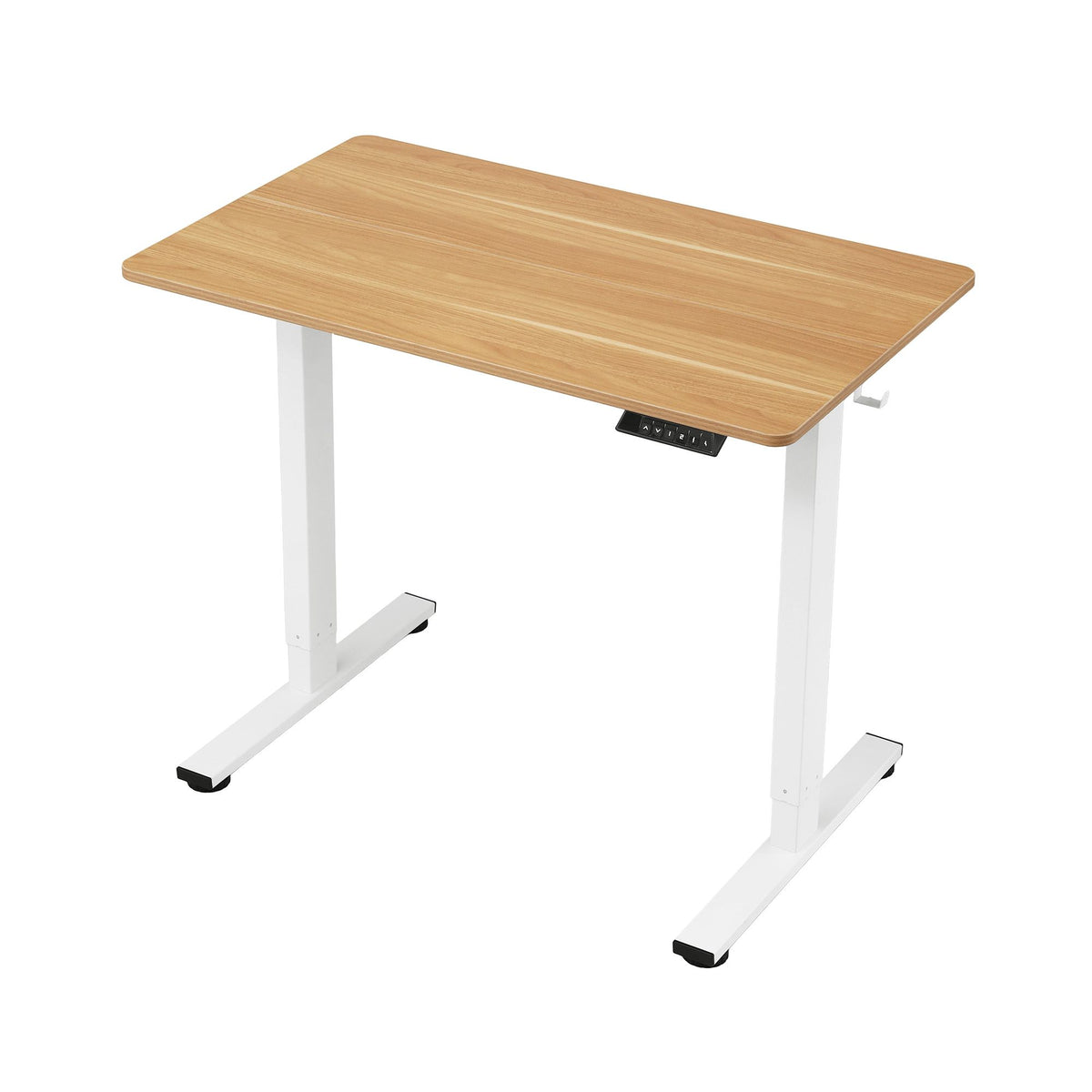 Artiss Electric Standing Desk Adjustable Office Table 100cm Oak