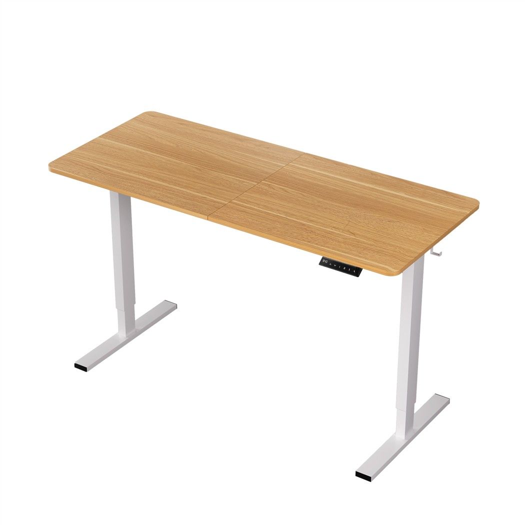 Artiss Height Adjustable Standing Desk 140cm Oak