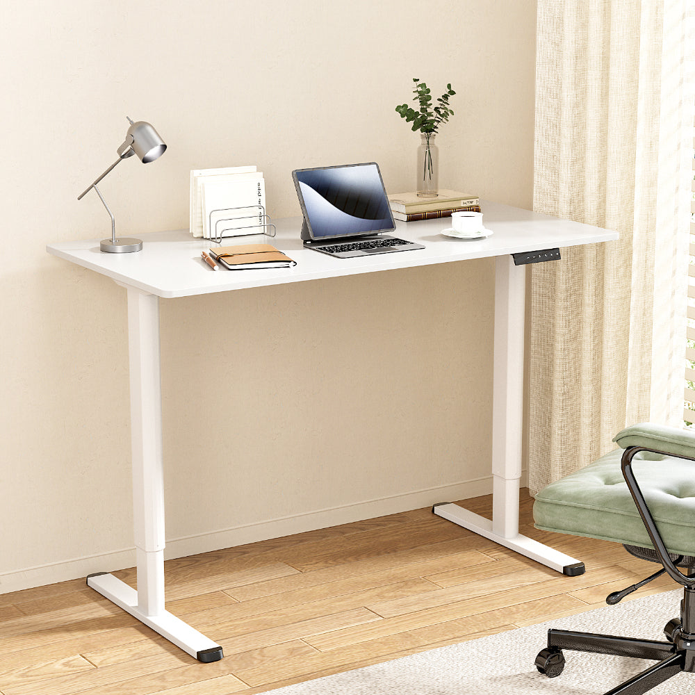 Artiss 120cm Electric Standing Desk White