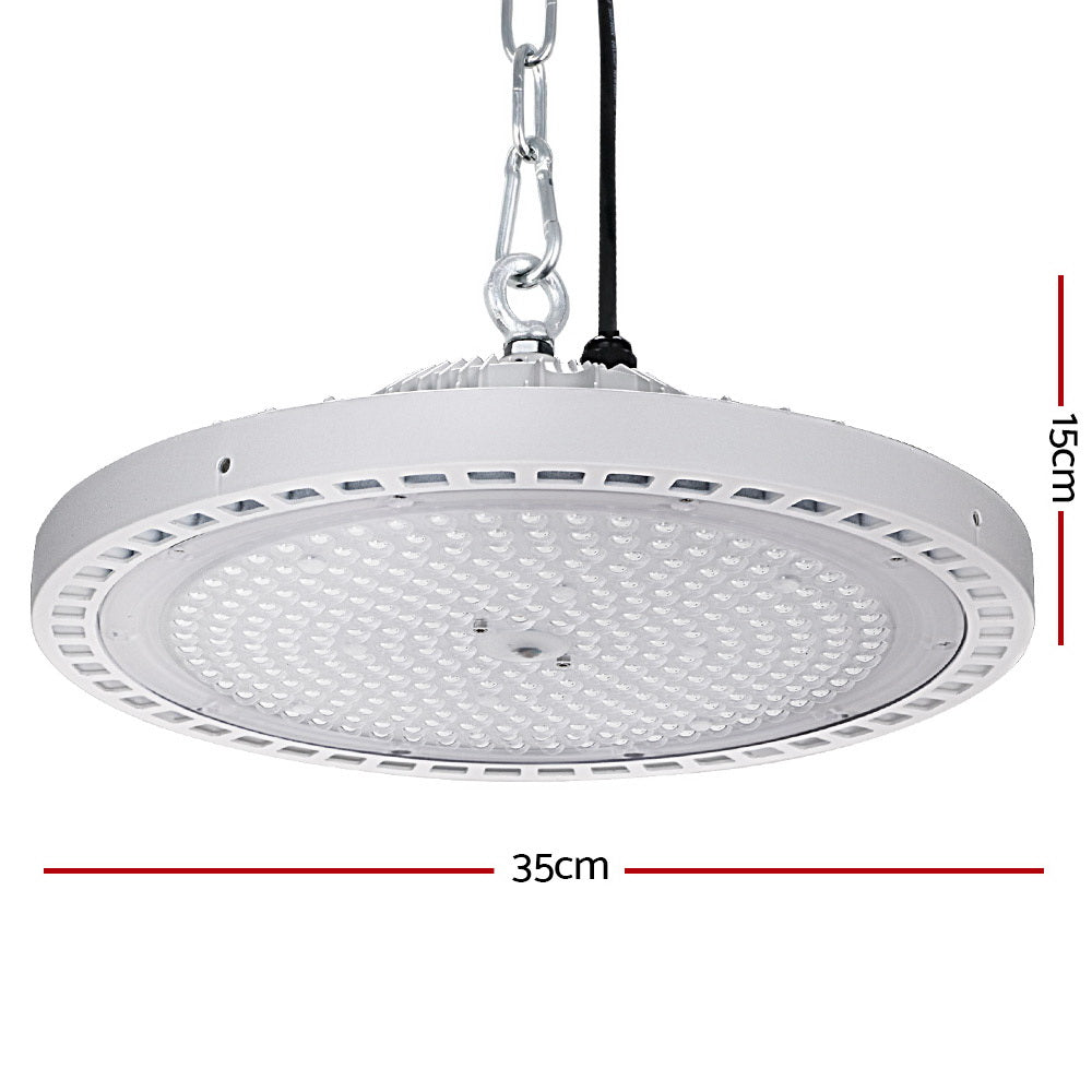 Leier 200W LED High Bay Light UFO Industrial Warehouse Lamp White