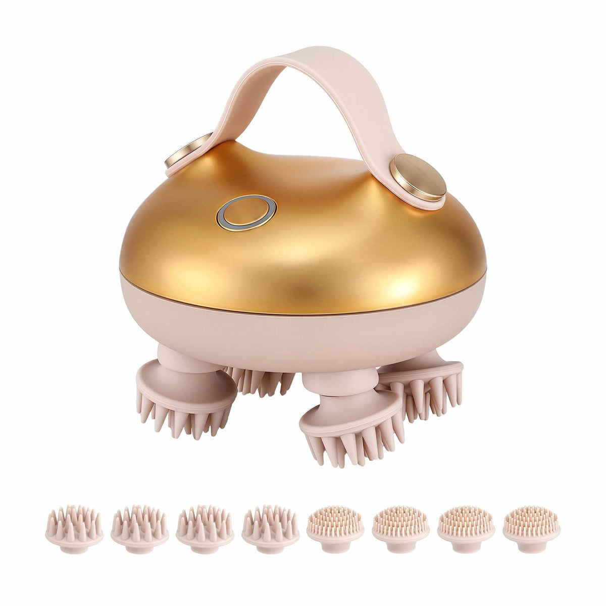 Livemor Cordless Scalp and Body Massager with 8 Heads