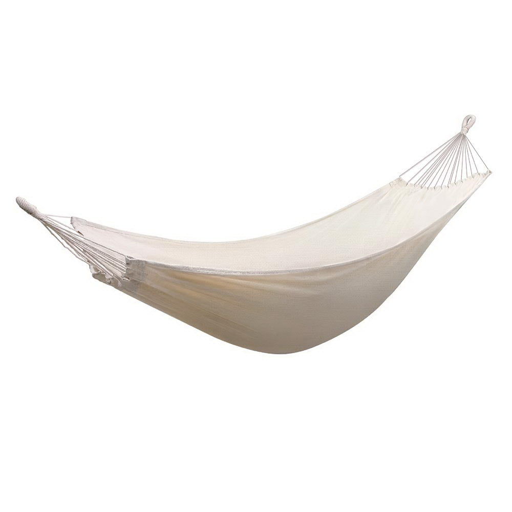 Gardeon Hammock Bed with Travel Bag Outdoor Lounge Cream