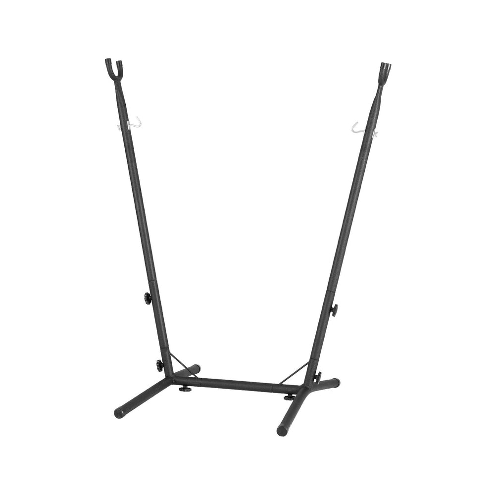 Gardeon Hammock Chair Stand Metal Frame Black Indoor Outdoor