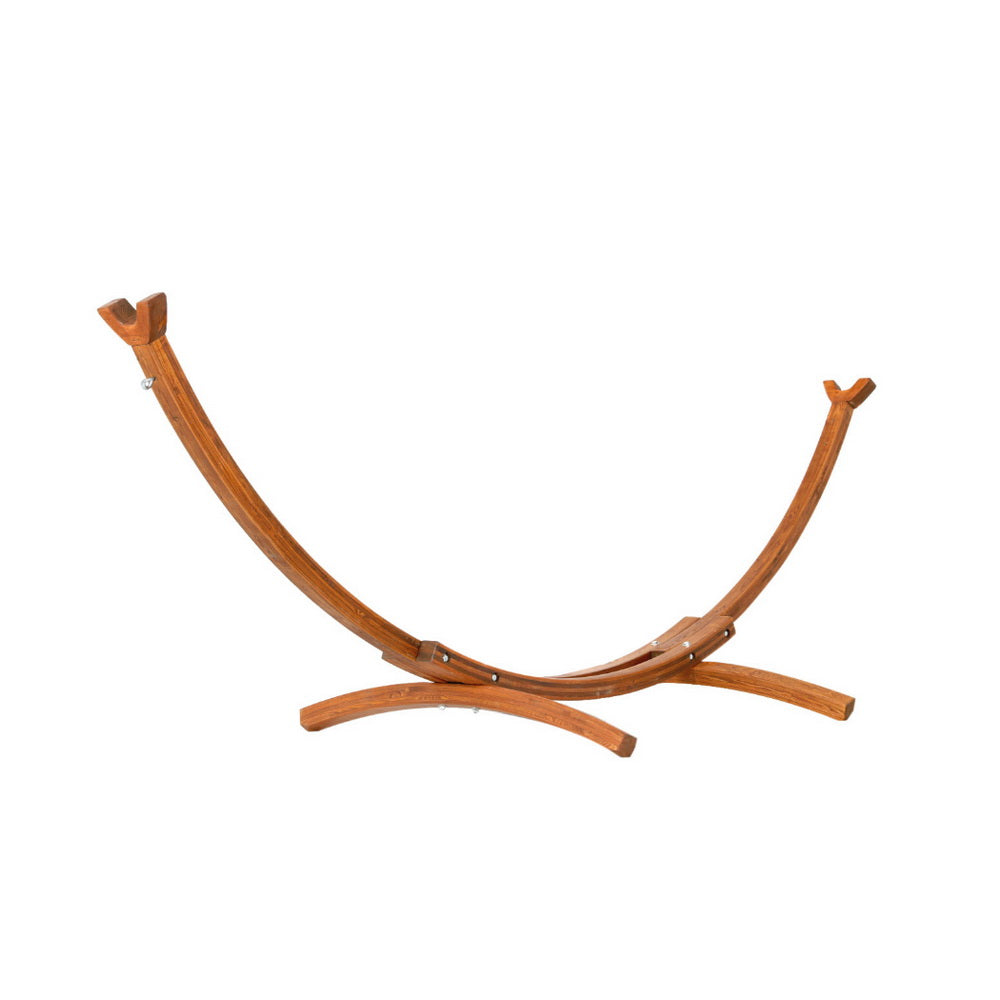 Gardeon Larch Wood Hammock Bed Stand 315cm