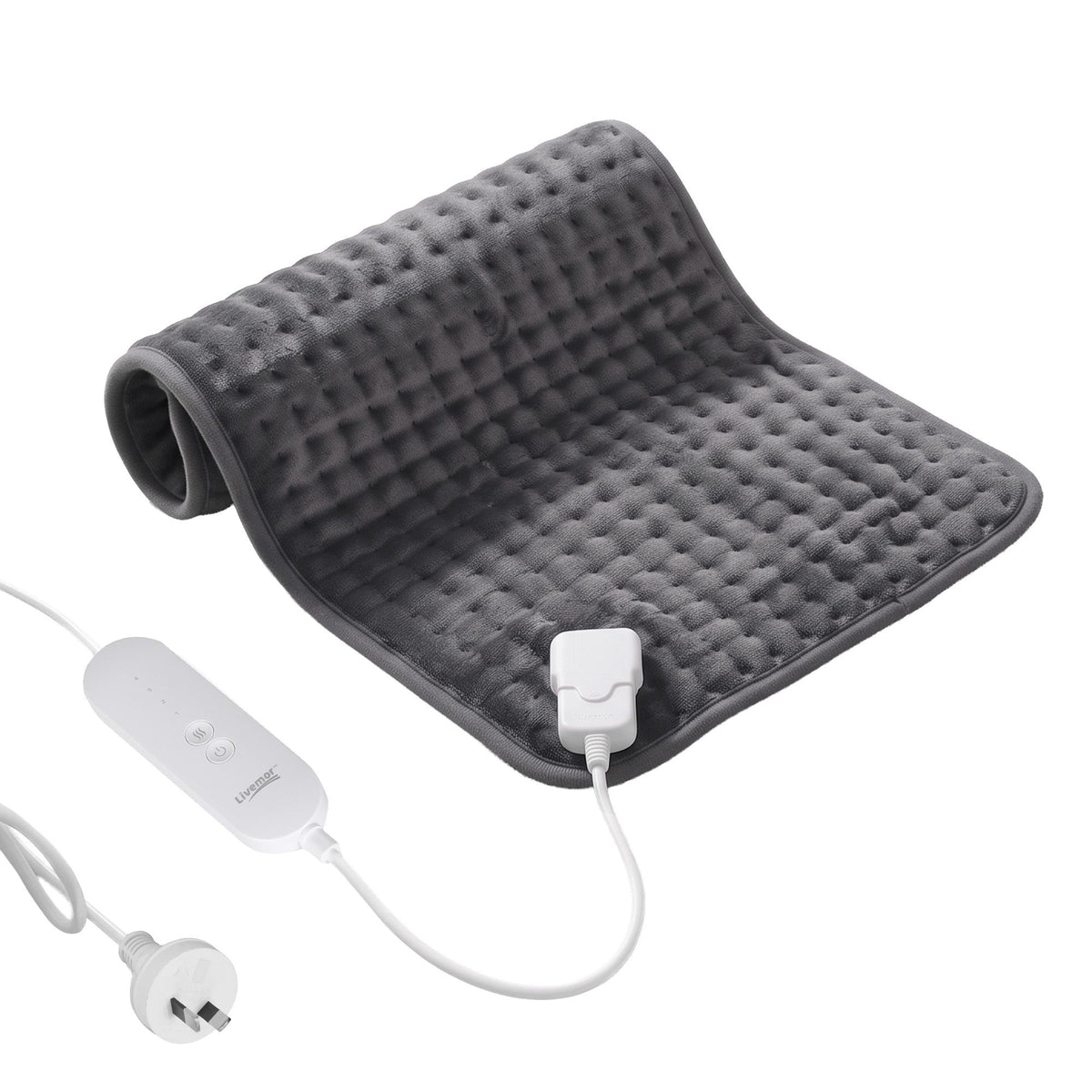 Livemor Electric Heating Pad 60x30cm 4 Heat Settings