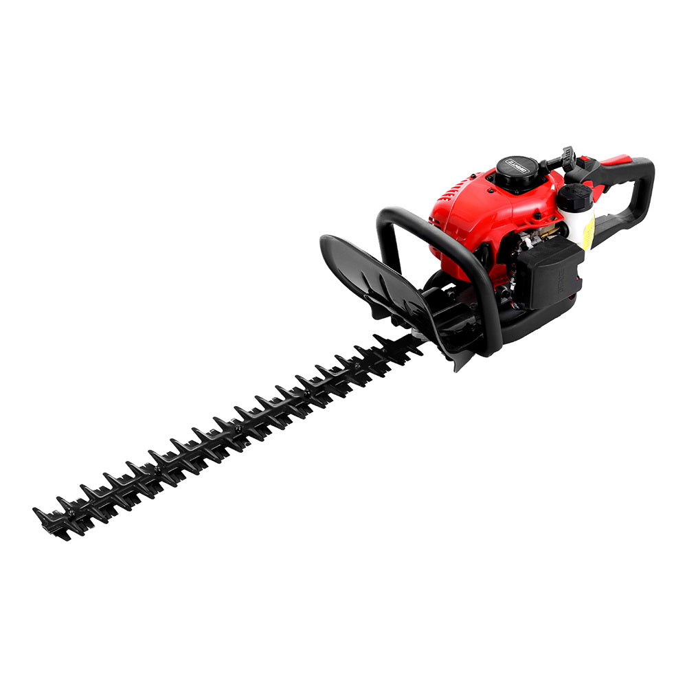 Giantz 25.4CC Petrol Hedge Trimmer 24" Dual Blade Garden Tool